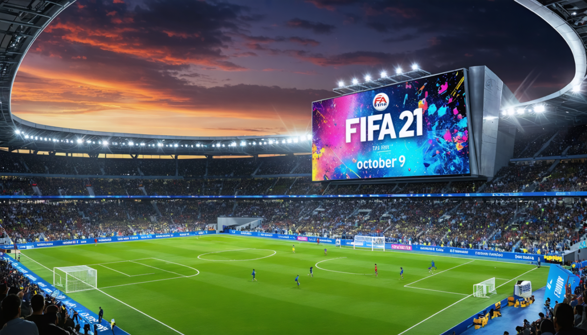 fifa 21 est confirmé avec une date de sortie fixée au 9 octobre. découvrez dès maintenant la toute première bande-annonce de ce jeu de football très attendu.