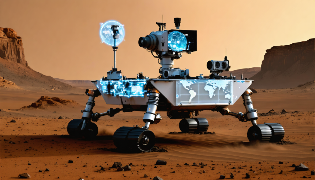 découvrez comment le rover martien perseverance de la nasa utilise un système de navigation ia révolutionnaire, similaire à un gps, pour explorer mars avec une précision inégalée.