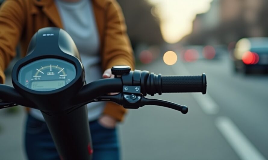 OMO-X : Le scooter électrique innovant qui garantit votre équilibre à chaque trajet