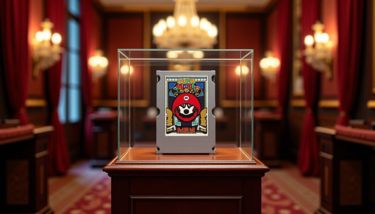 Vente exceptionnelle : une copie de Super Mario Bros. atteint un record de 3 millions de dollars