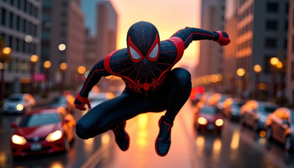 PS5 : Spider-Man Miles Morales s'illumine avec le ray tracing et passe à 60 FPS grâce à la dernière mise à jour