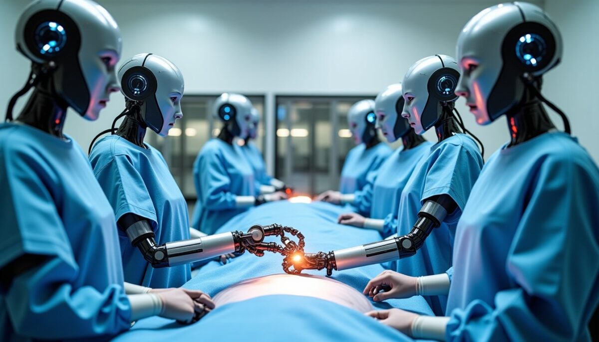Première mondiale : des robots humanoïdes réalisent avec succès une opération chirurgicale